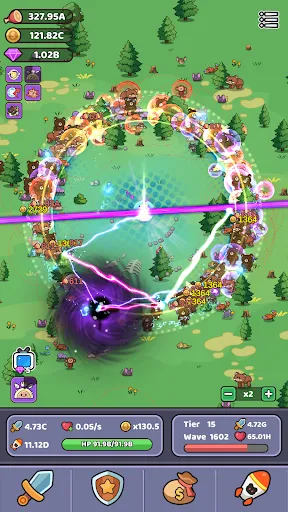 Wild Survival - Idle Defense 스크린샷