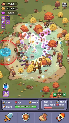 Wild Survival - Idle Defense 스크린샷
