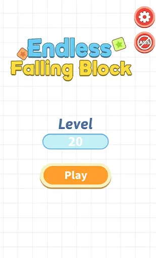 Ảnh chụp màn hình của Endless Falling Block
