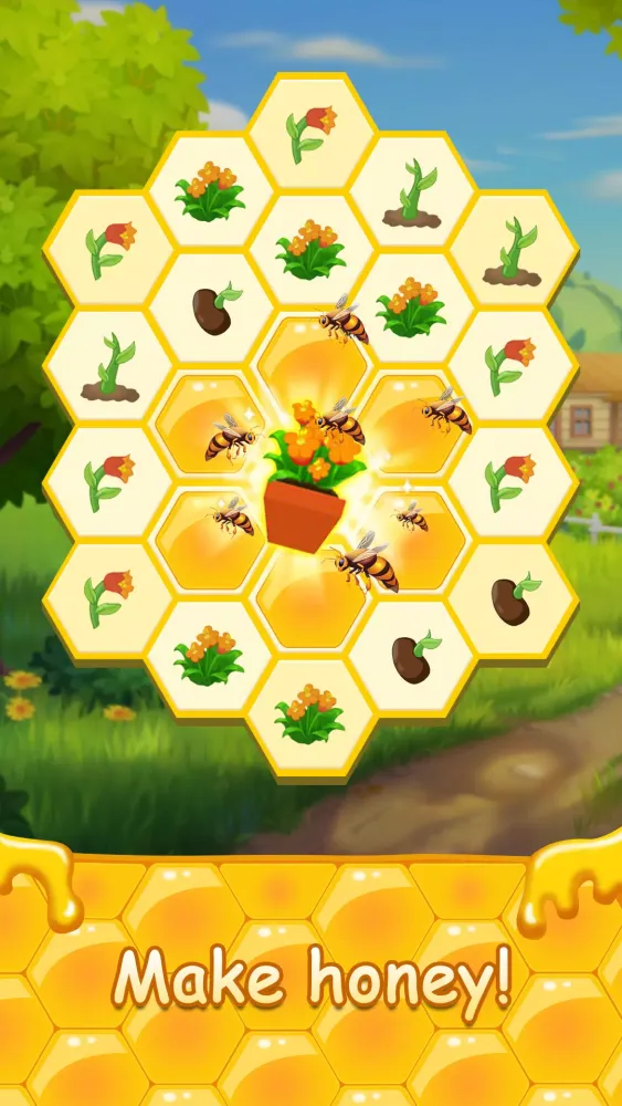 Honey Bottles - merge puzzle Screenshots
