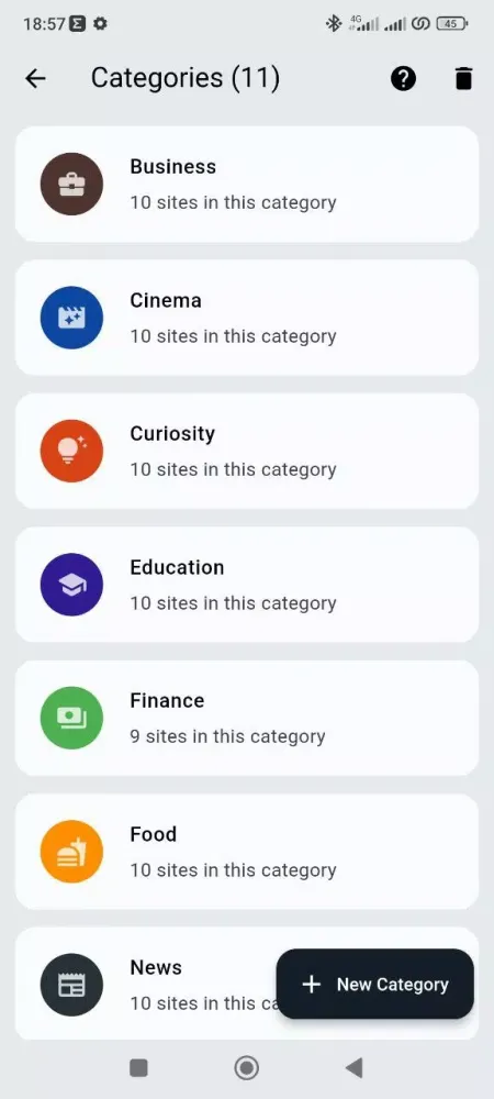 Aggregator News Screenshots
