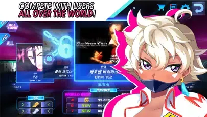 Captures d'écran de Pump It Up M: Beat Finger Step