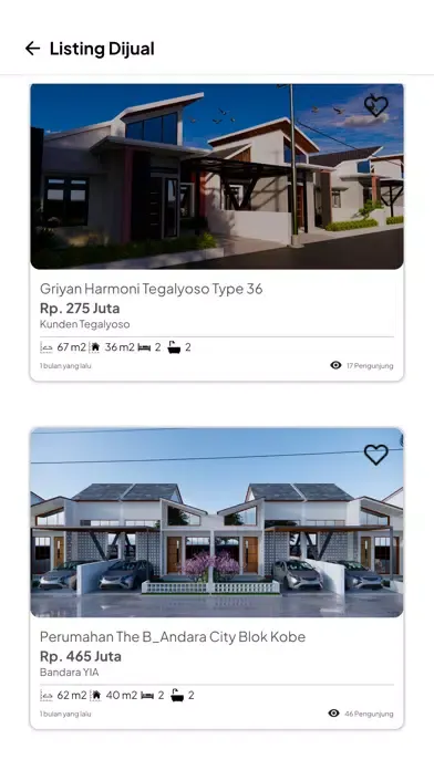 Ảnh chụp màn hình của Giivepro, Jual Beli Sewa Rumah