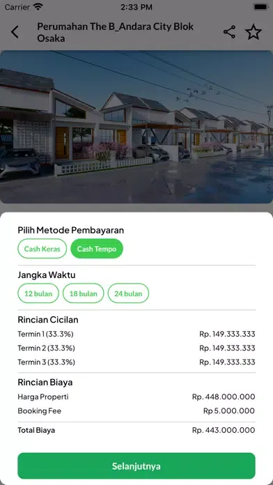 Ảnh chụp màn hình của Giivepro, Jual Beli Sewa Rumah