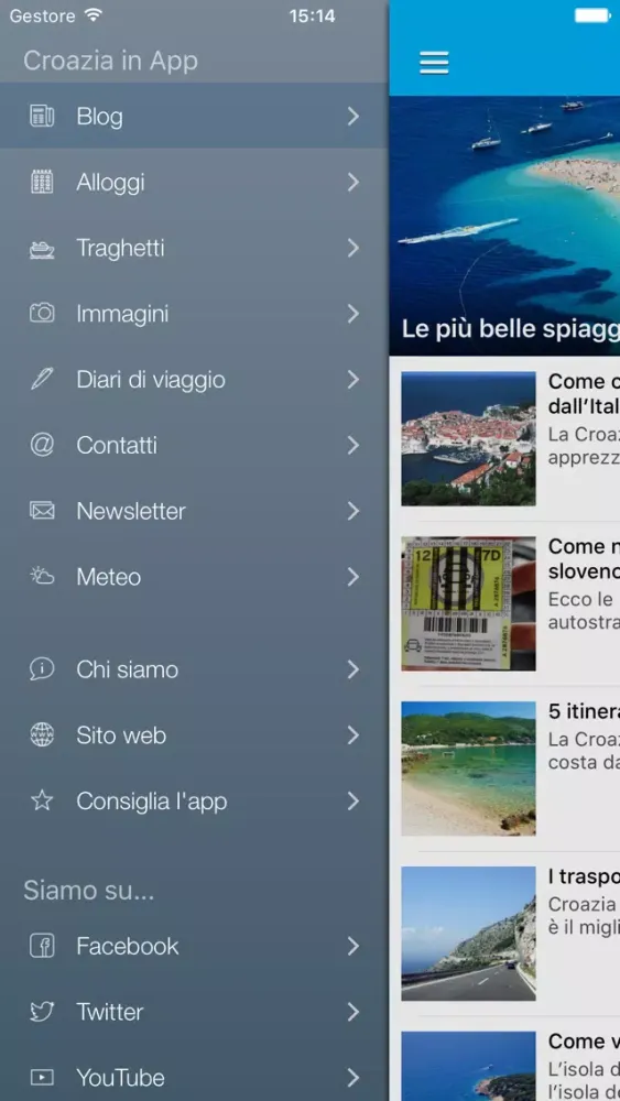 Croazia in App - Offerte ed informazioni स्क्रीनशॉट