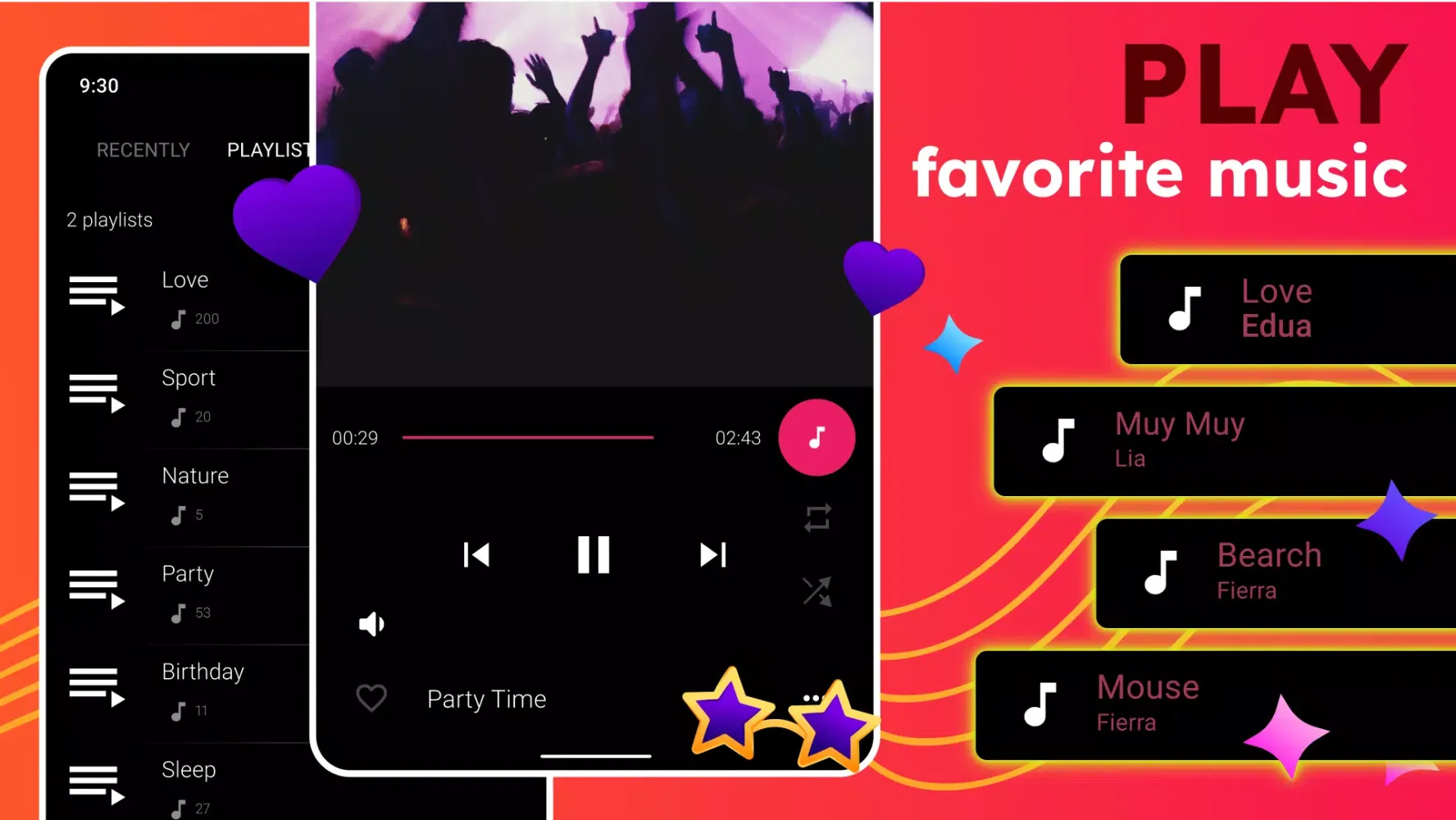 Onemp Music Player Screenshots