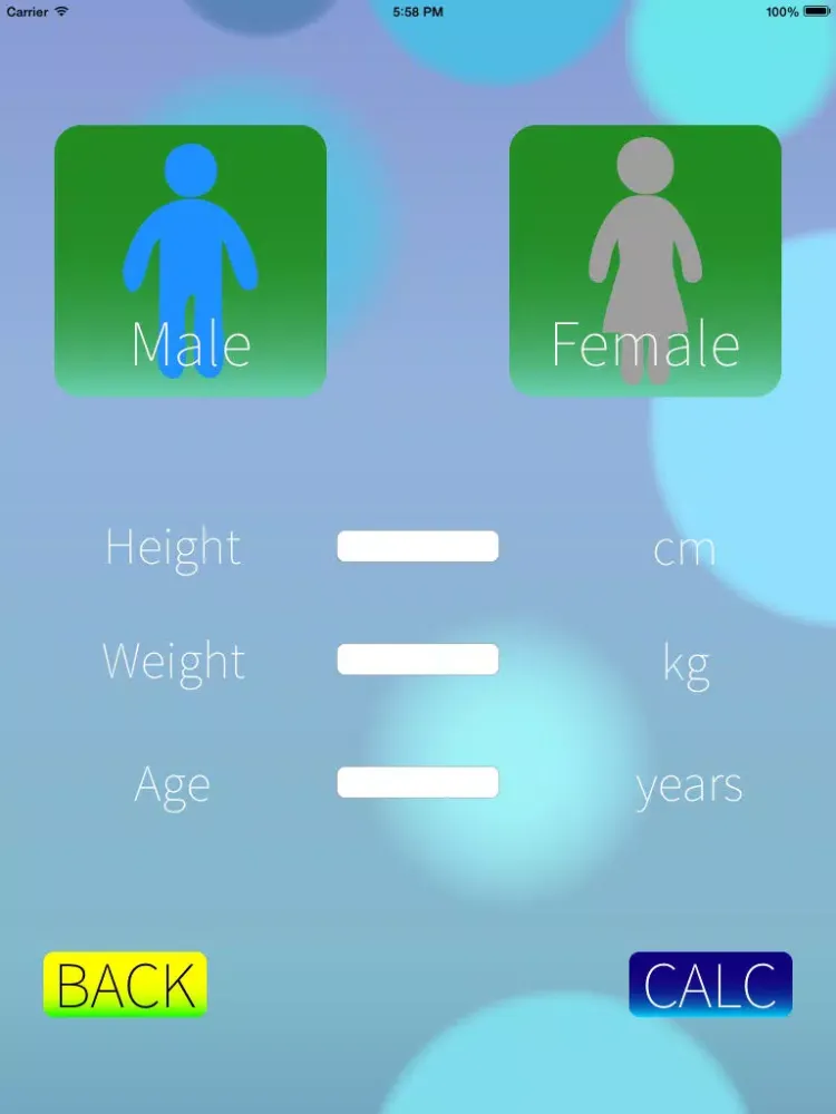 BMI / Calorie Calculator & Running Tracker for Diet Training Support with GIF animation | CalCalo Fitness Free iPad  Screenshots