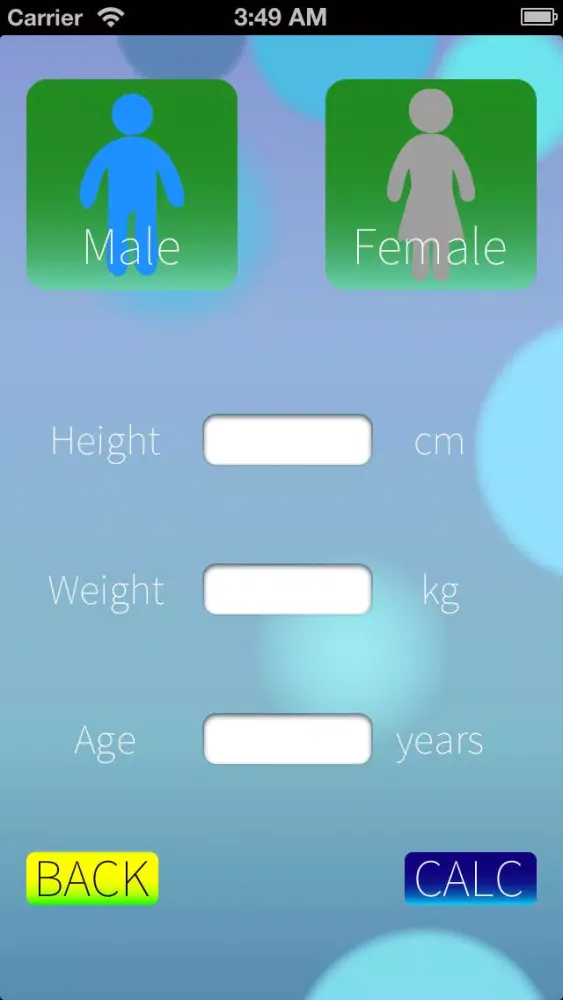 BMI / Calorie Calculator & Running Tracker for Diet Training Support with GIF animation | CalCalo Fitness Free Screenshots