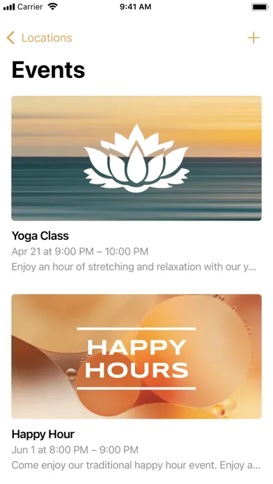 Скриншоты huna Works App