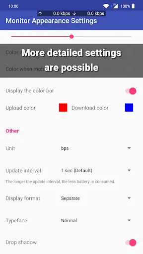 Internet Speed Monitor Screenshots