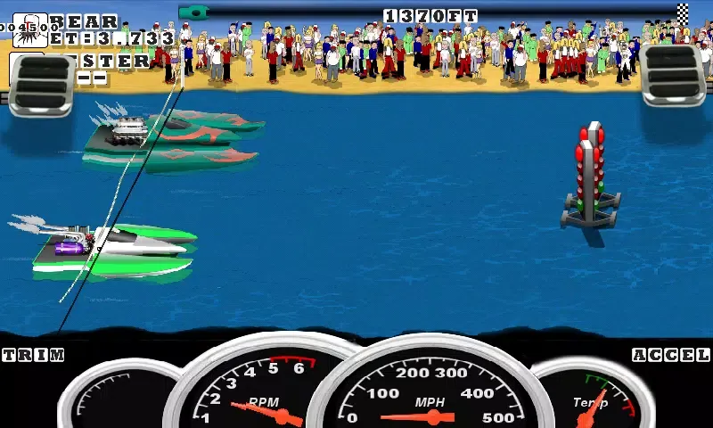 Capturas de pantalla de Drag Racing Boats