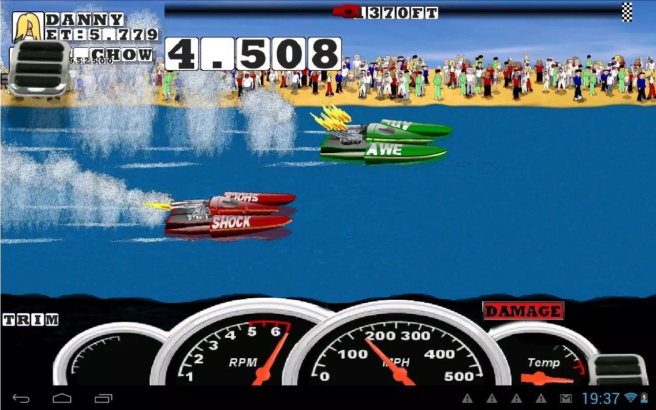 Capturas de pantalla de Drag Racing Boats