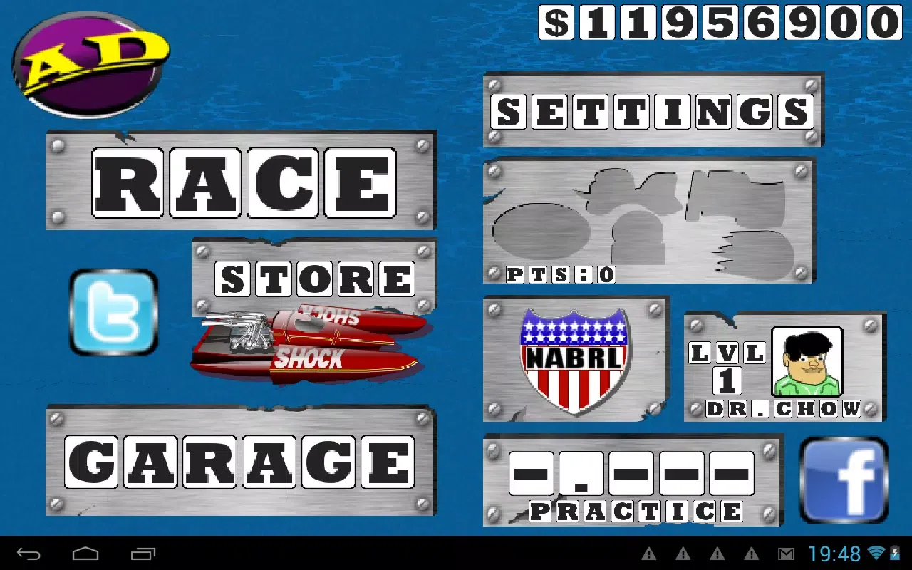Capturas de pantalla de Drag Racing Boats