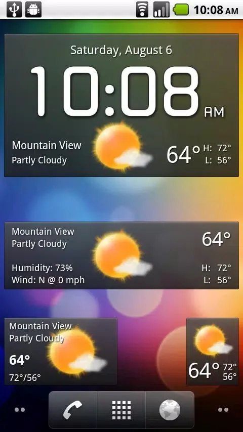 Tangkapan skrin Fancy Widgets