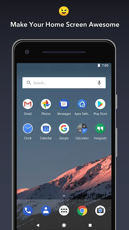 Capturas de pantalla de Apex Launcher
