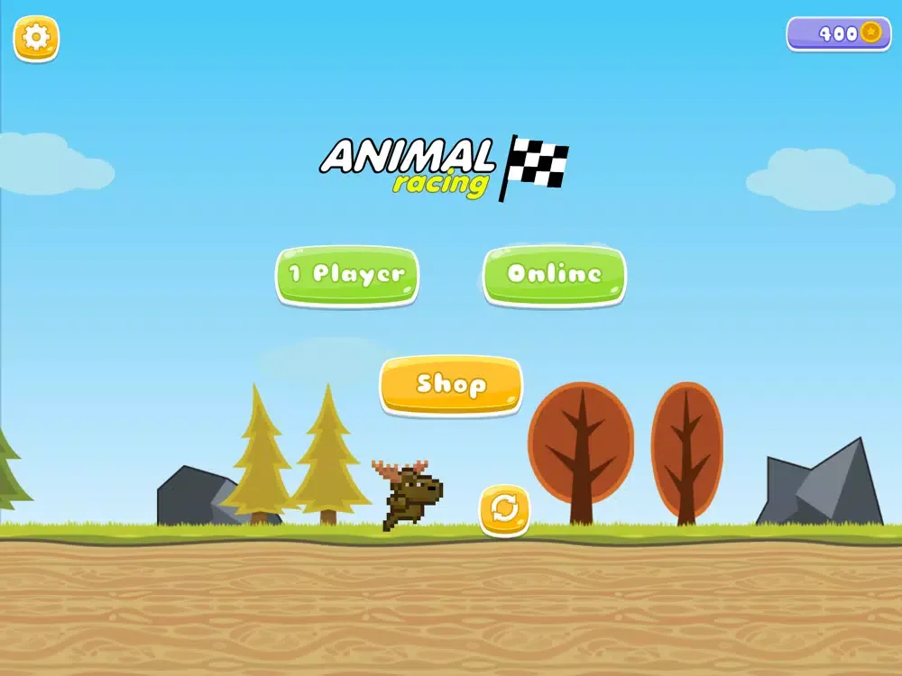 Zrzuty ekranu Animal Racing - 4 Players iPad 