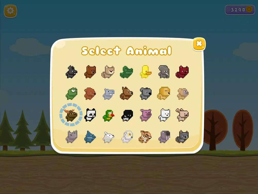 Zrzuty ekranu Animal Racing - 4 Players iPad 