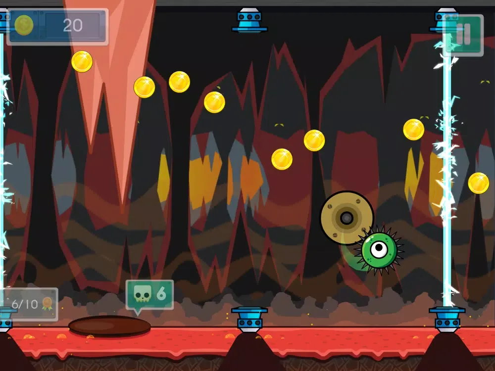 Sticky Runner - Floor is lava iPad  스크린샷