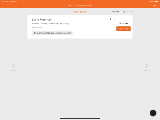 Andersen In-home Selling Tool iPad  スクリーンショット