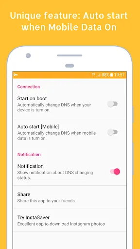 Change DNS Pro (No Root 3G, 4G Screenshots
