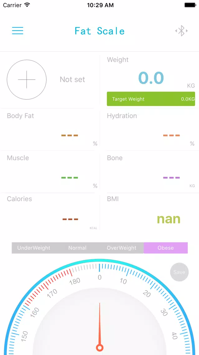 ภาพหน้าจอของ Fat Scale