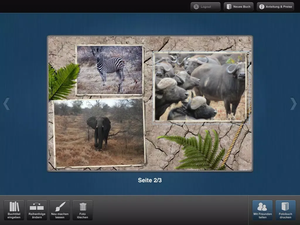 Pixpremium Fotobuch iPad 应用截图
