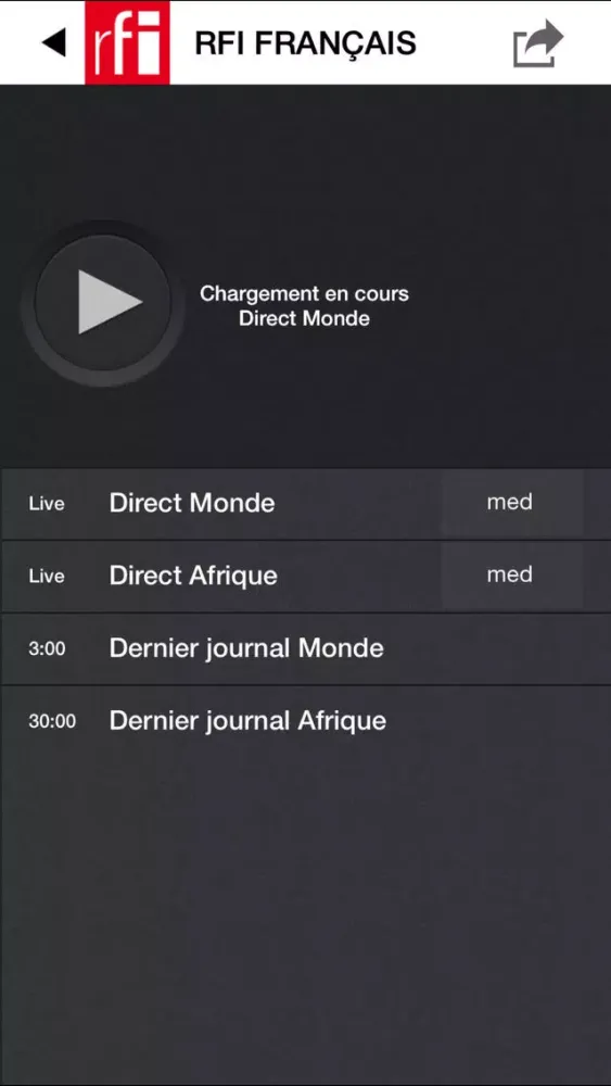 RFI by AudioNow® Digital Screenshots