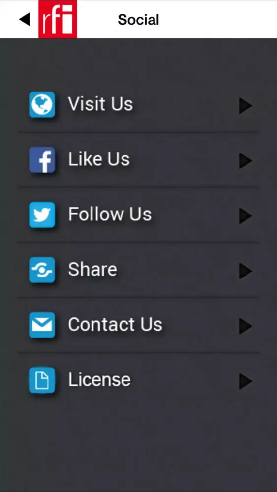 RFI by AudioNow® Digital Screenshots