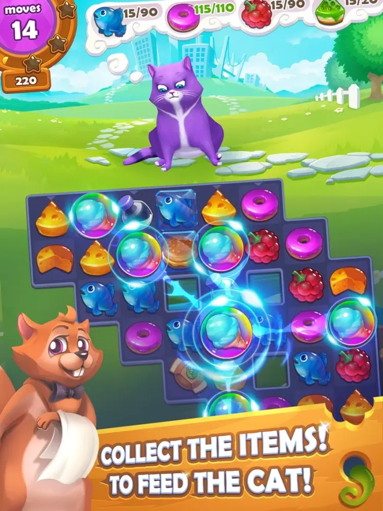 Tasty Story: Match 3 Puzzle iPad  スクリーンショット