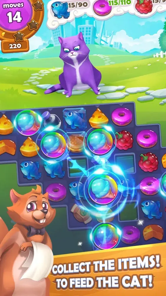 Tasty Story: Match 3 Puzzle スクリーンショット