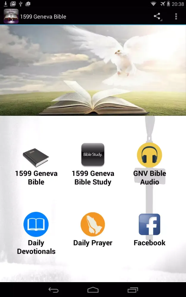 Captures d'écran de 1599 Geneva Bible