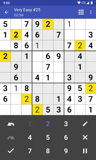 Andoku Sudoku 3 Screenshots