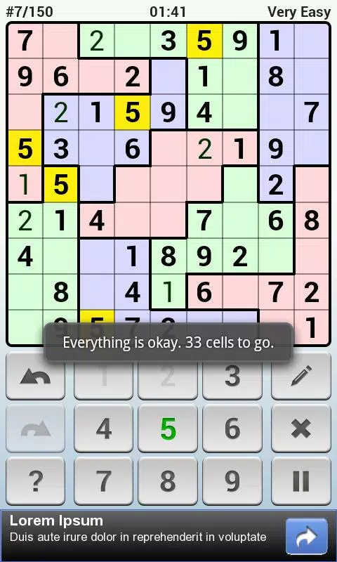 Andoku Sudoku 2 Screenshots