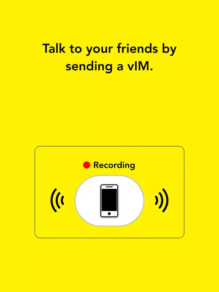 Zrzuty ekranu vIM - Voice Instant Messenger iPad 