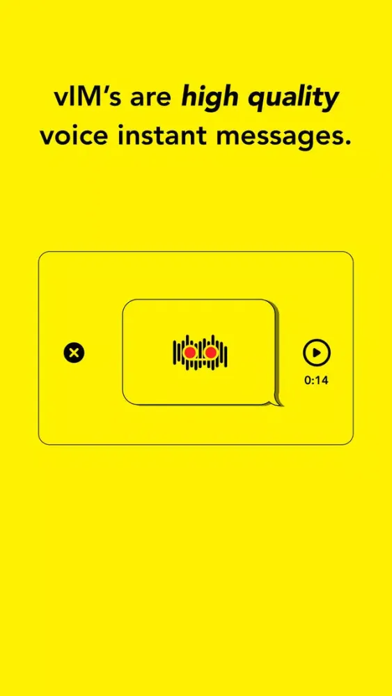 Zrzuty ekranu vIM - Voice Instant Messenger