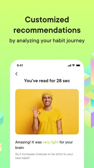 Ảnh chụp màn hình của practiqa - Your Habit Coach