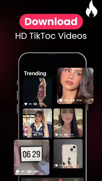 Captures d'écran de SnapTik - Tok Video Saver HD