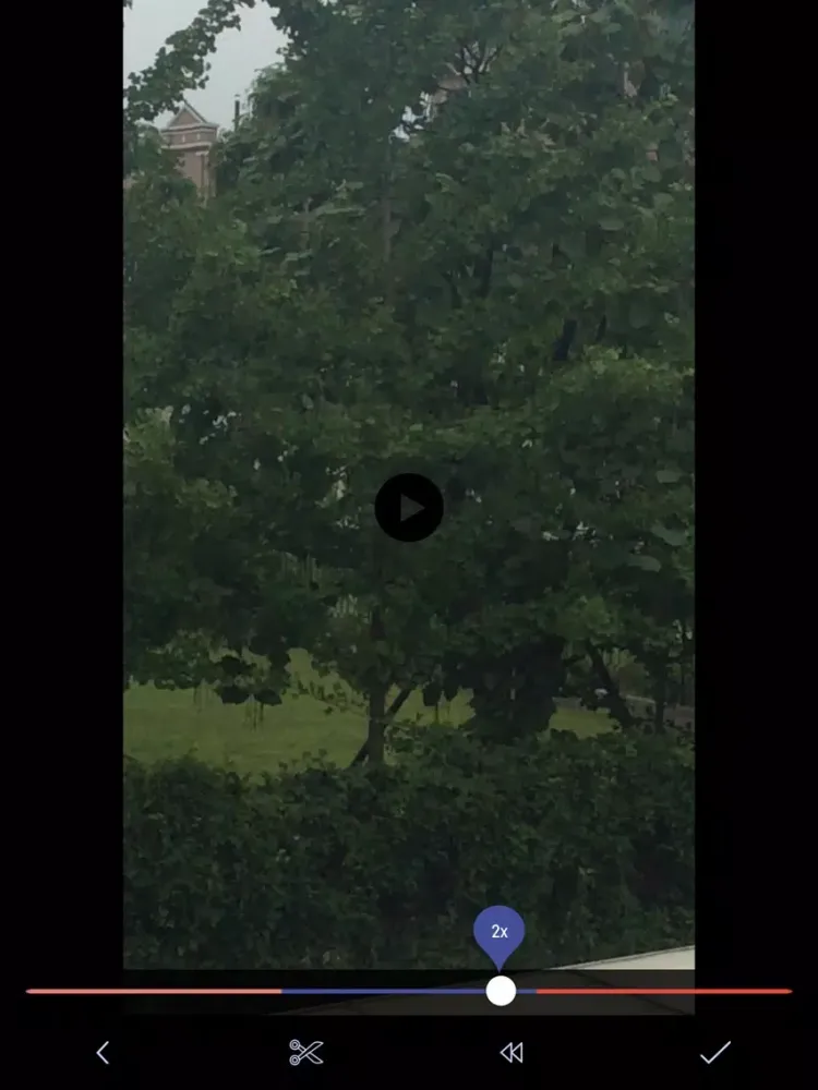 Tangkapan skrin Slow Mo Player iPad 