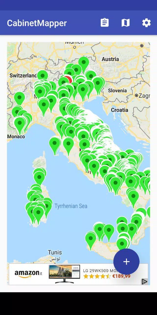 CabinetMapperscreenshot dell'app1