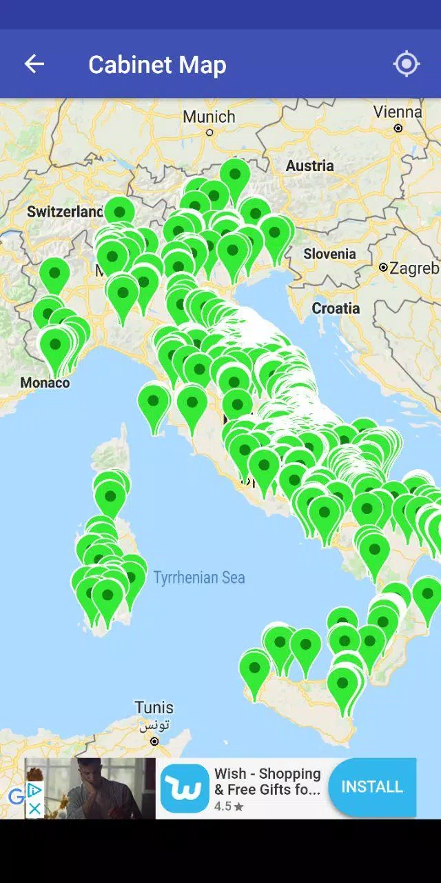CabinetMapperscreenshot dell'app2