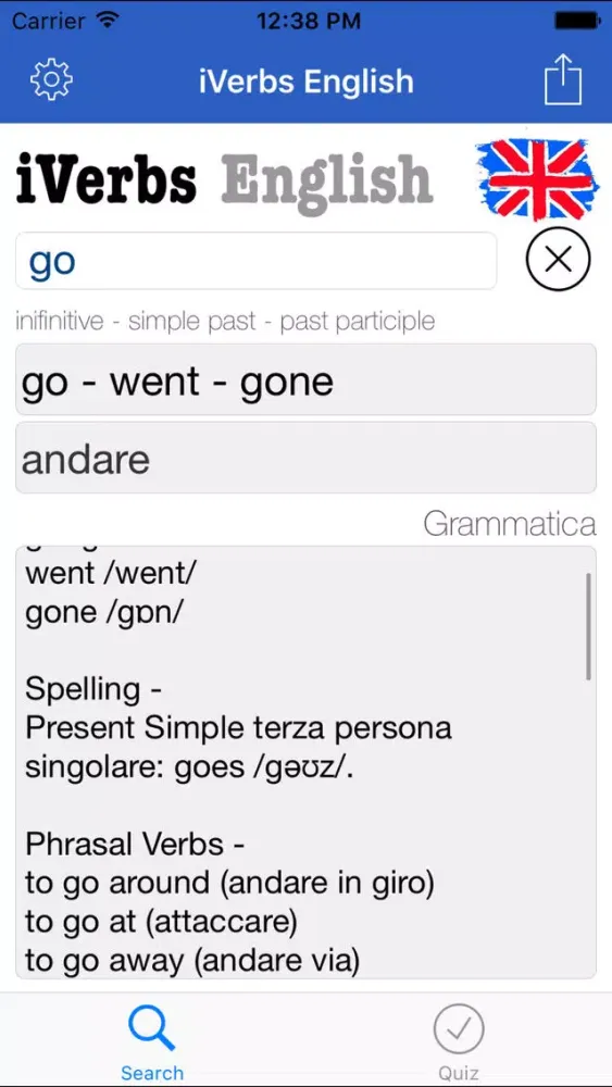 iVerbs English应用截图