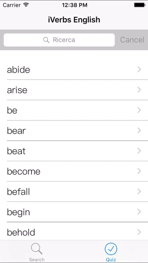 iVerbs English应用截图