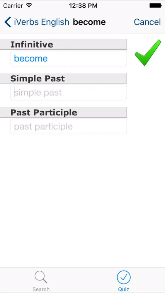 iVerbs English应用截图