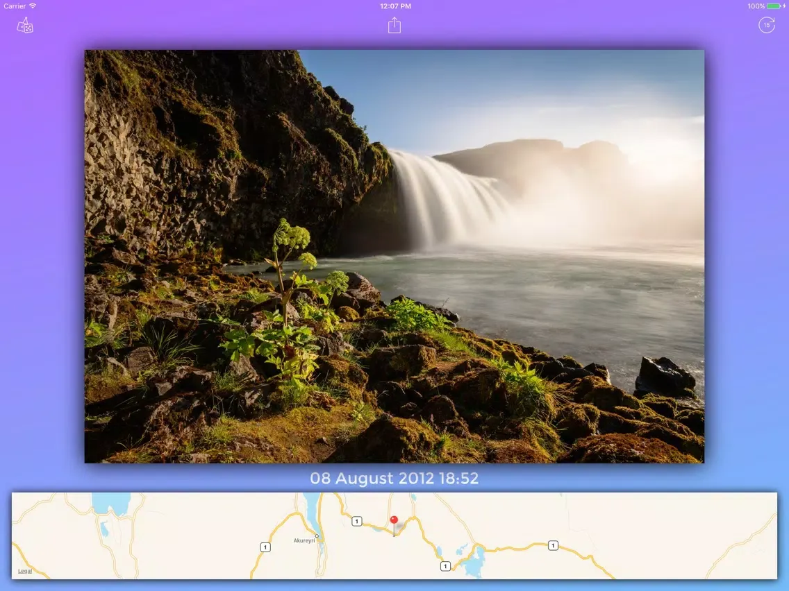 Capturas de pantalla de Daypick iPad 