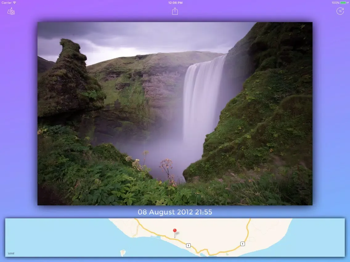 Capturas de pantalla de Daypick iPad 