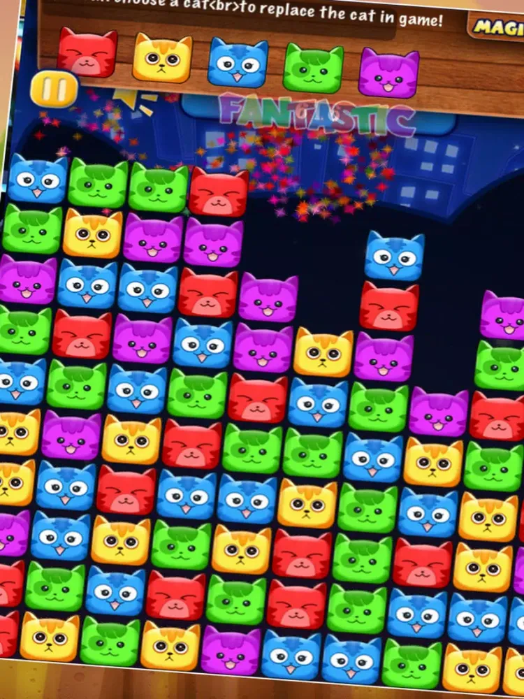 Capturas de pantalla de Pop Puzzle Cat iPad 