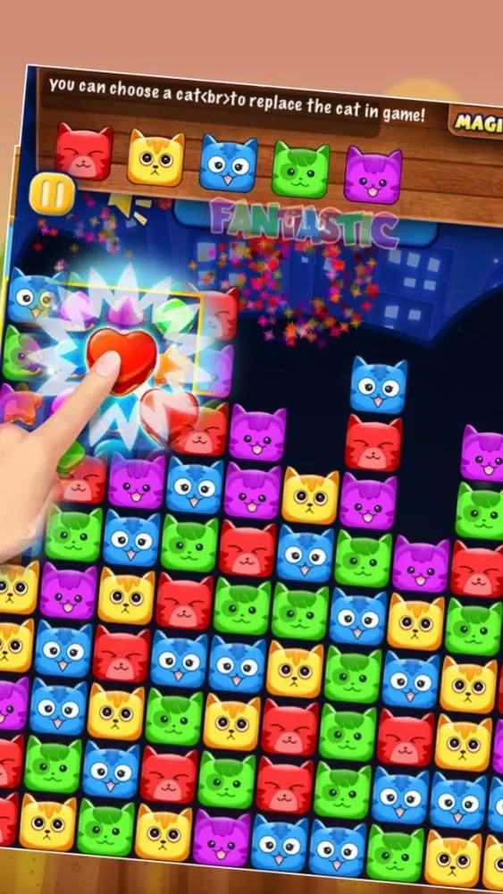 Capturas de pantalla de Pop Puzzle Cat