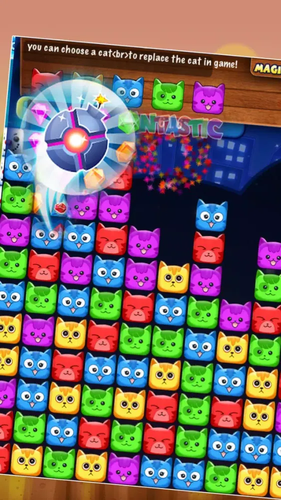 Capturas de pantalla de Pop Puzzle Cat