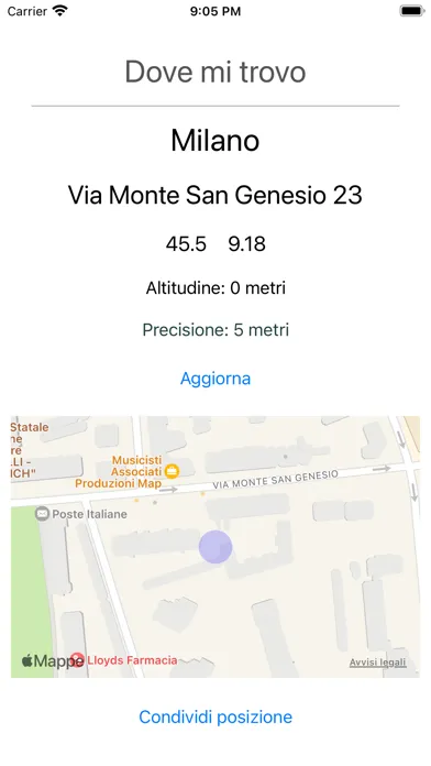 Dove mi trovo应用截图