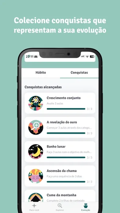 Capturas de pantalla de Aurea: Yoga em casa